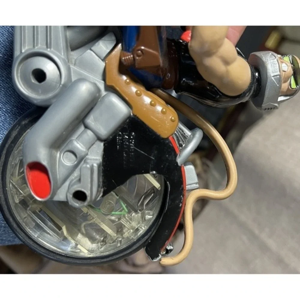 Vintage 1994 Galoob Biker Mice from Mars Vinnie Action Figure with‎ Motorcycle